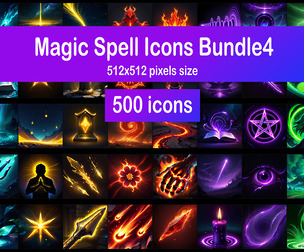 Magic Spell Icons Bundle4