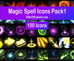 Magic Spell Icons Pack1