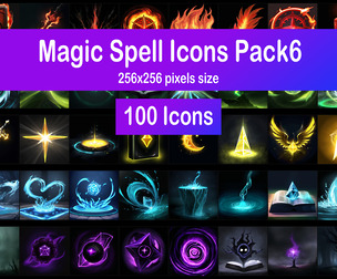 Magic Spell Icons Pack6