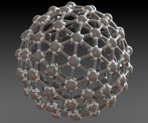 Geodesic Structure with Atoms