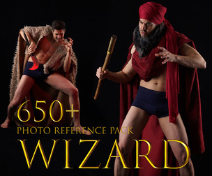 659 Wizard Character Poses Reference Pictures