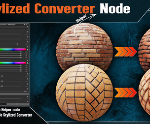 Realistic To Stylized Converter-Helper Node-Vol.03