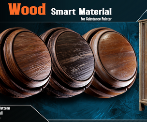 30 Wood Smart Materials - VOL20 (spsm file)