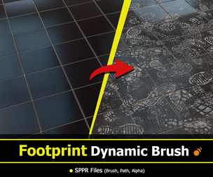 Footprint Dynamic Brush