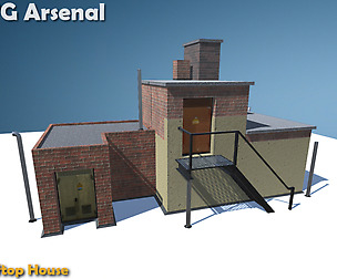 Rooftop house