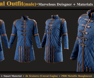 Medieval Outfit-Models+Materials