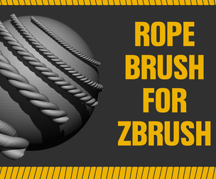 Rope Brush for Zbrush