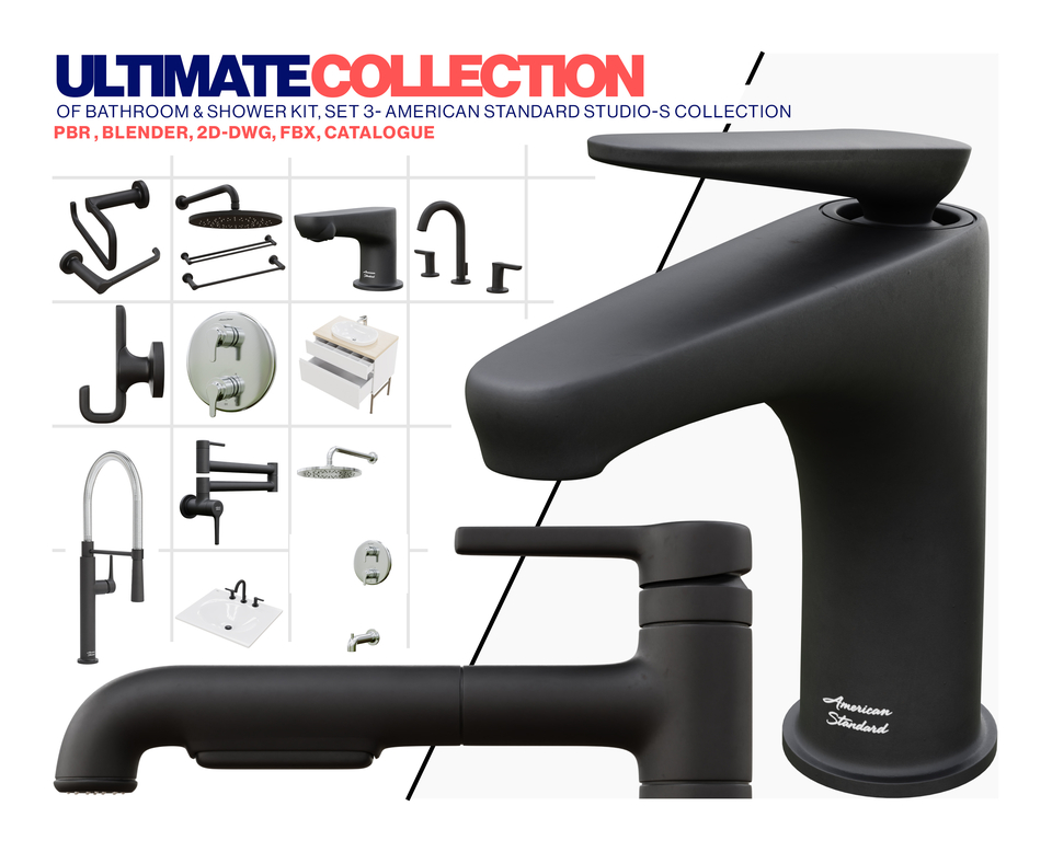 Bathroom Faucet and shower kit Ultimate Collection