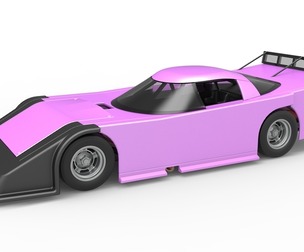 Asphalt Outlaw Super late model 1:25