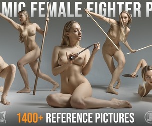 1400+ Dynamic Female Fighter Poses