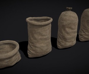 Burlap Sacks Storage