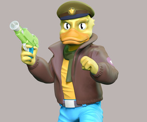 Ace Duck - Teenage Mutant Ninja Turtles