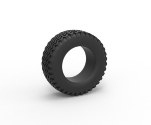 Offroad tire 130 Scale 1:25