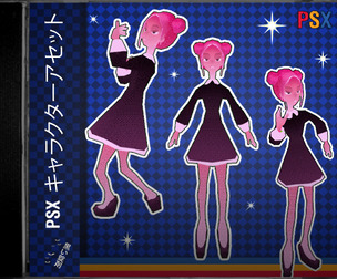 PSX FANTASY GIRL LOW POLY