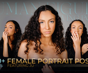 600+ Female Portrait Poses - Ju