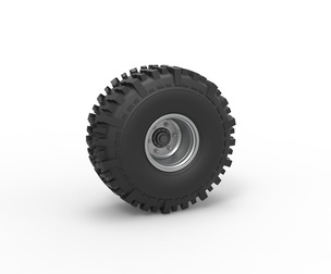 Wheel from Wheel Standing Mega Truck 1:25