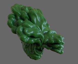 The Last Of Us Clicker Head