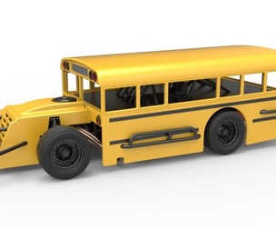 Outlaw Figure 8 Modified as School bus 1:25