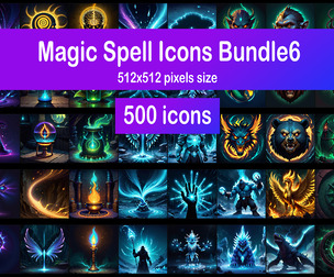 Magic Spell Icons Bundle6