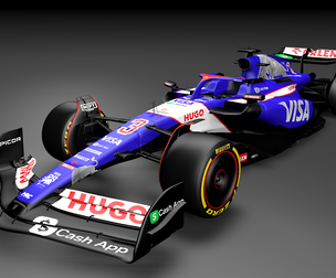 F1 Visa Cash App RB VCARB 01 -modele 3D