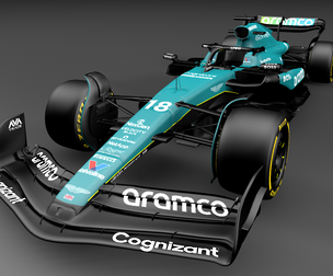 F1  Aston Martin AMR24 - modele 3D
