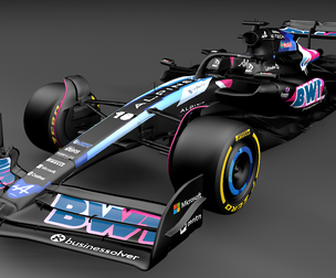 F1 Alpine A524  - modele 3D