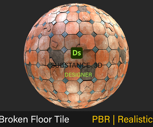 Damaged Floor Tile