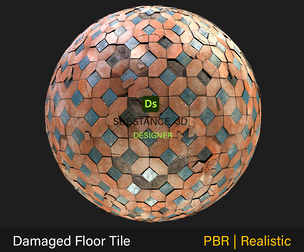 Damaged Floor Tile