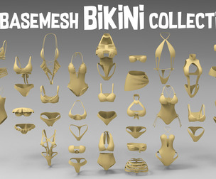 25 basemesh bikini collection