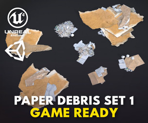 Paper Debris Set 1