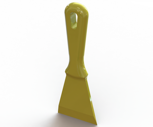 Plastic Hand Scraper with Hanging Hole