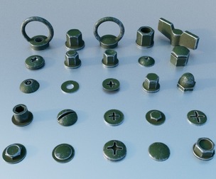 Screws Green