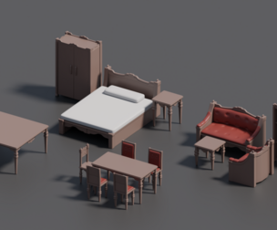 wood furniture pack