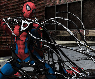 Spider-Man Caught by the Symbiote (NSFW CG Pack)