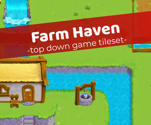 Farm Haven - Top Down Game Tileset