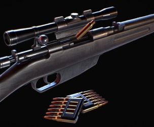 Carcano M38 Bolt rifle