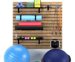 Store Wall Yoga Home Gym Fitness