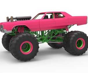 Monster Truck Concept Scale 1:25