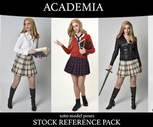 Academia - Model Pose Reference Pack