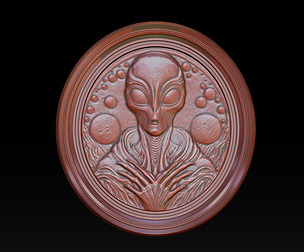 Alien relief model