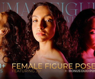 600+ Female Figure Poses - Ju