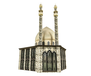 3D Arab Mosque