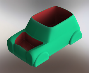 Mini Car Storage Box