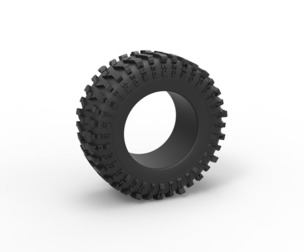 Offroad tire 131 Scale 1:25