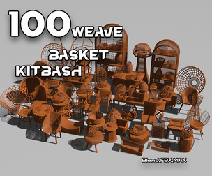 100 Weaves and Baskets - Kitbash