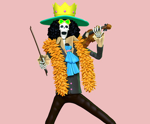 Brook and Violin - One Piece