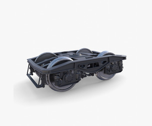 Train car bogie v1