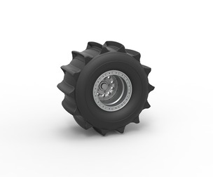 Wheel of Formula off road Scale 1:25