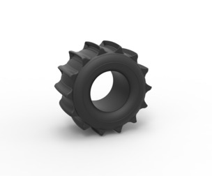 Tire Version 1 of Formula off road Scale 1:25