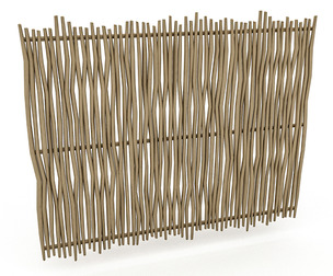 3D model bamboo and snaps separator
